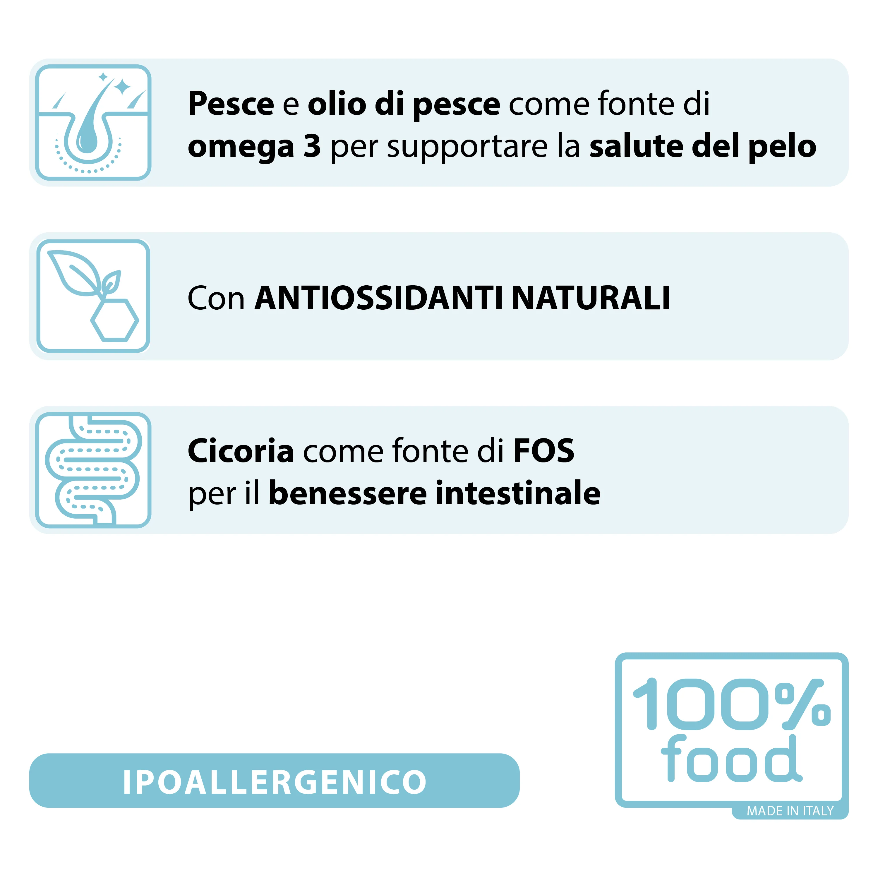 Crocchette per cani adulti Small & Medium – Merluzzo, Gamberetti e Patate – 2 kg - Image 4