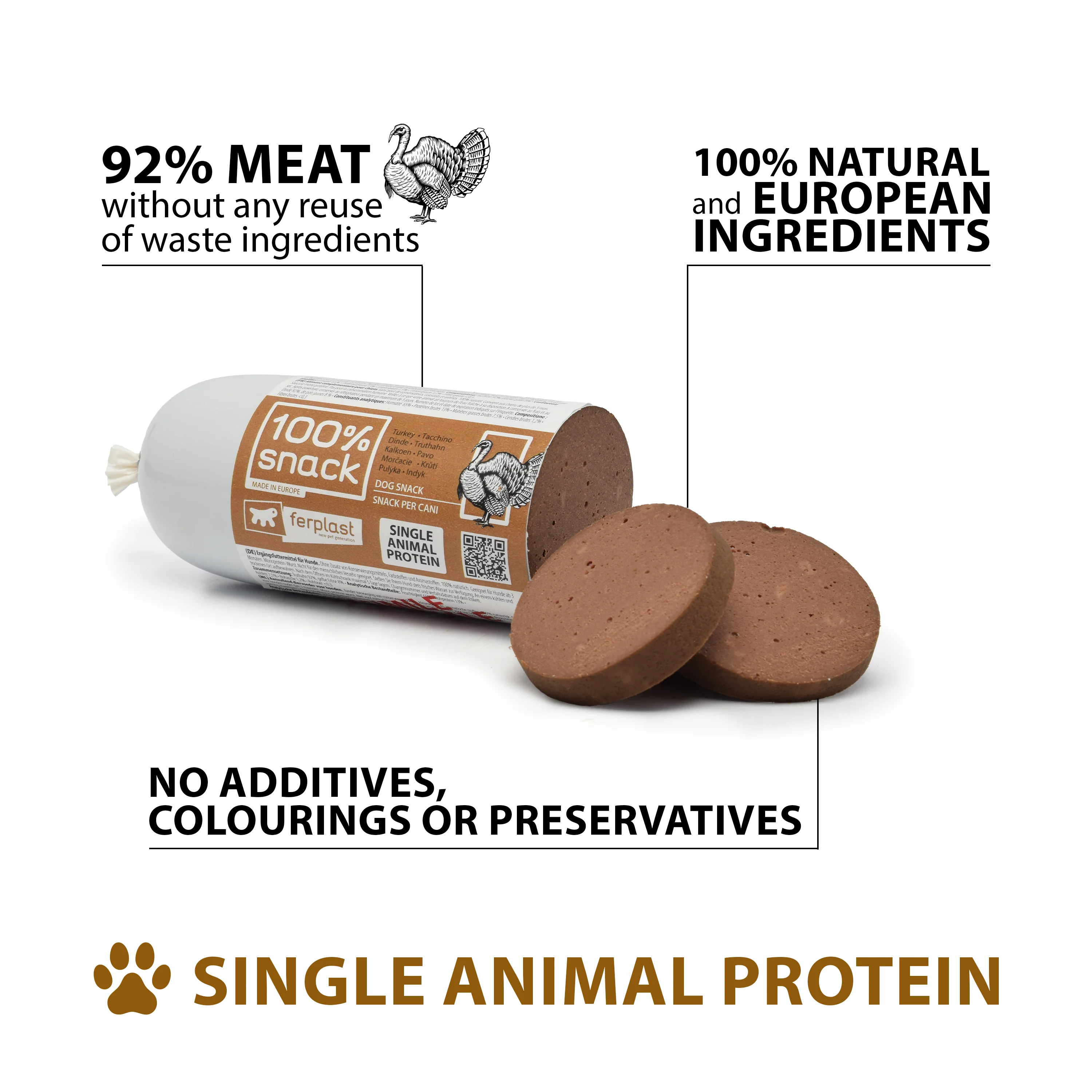 100% SNACK TURKEY SAUSAGE - Image 4